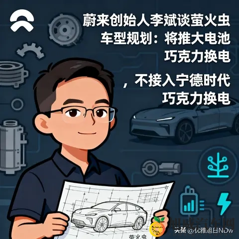 《蔚来李斌放大招！萤火虫车型规划新动向，大电池+独立换电》-2