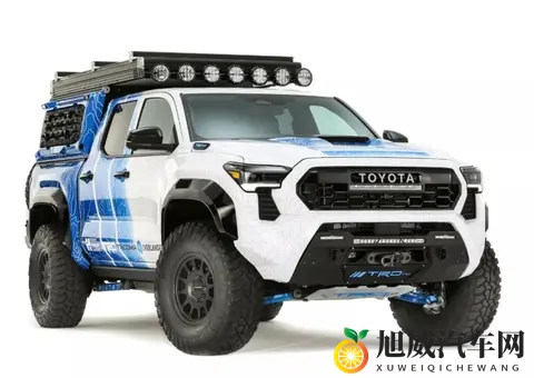 丰田展示基于塔科马打造的新型燃料电池电动概念车-1