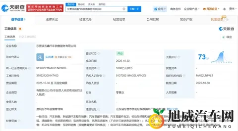 吉利在东营成立汽车销售服务新公司-1
