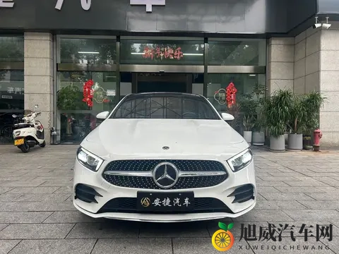 13万拿下白色奔驰A级！2021款运动轿车，都市丽人的时尚之选-3