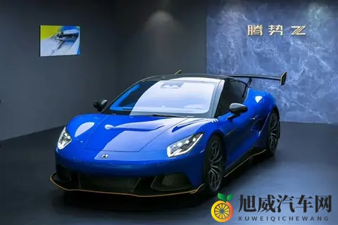 比亚迪又一款超级跑车！腾势Z无伪装亮相 硕大尾翼吸睛-1