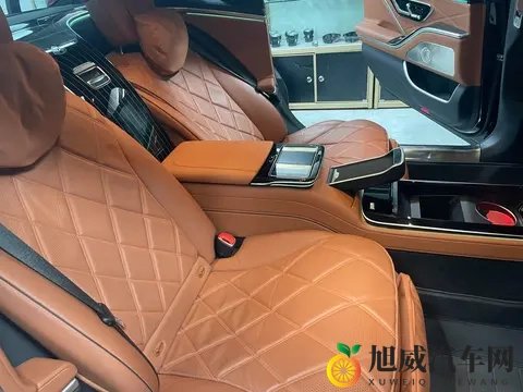 迈巴赫S480新车落地升级行政四座马鞍，享受高配车型一样的效果-3