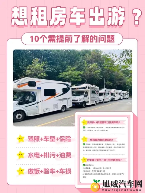 想租房车出游？别急，先把这10个问题搞清楚！-1