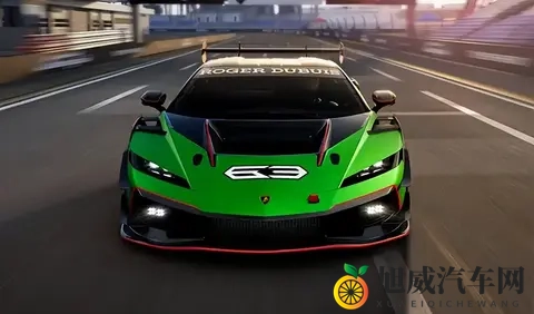2027年亮相 兰博基尼发布Temerario Super Trofeo概念图-1