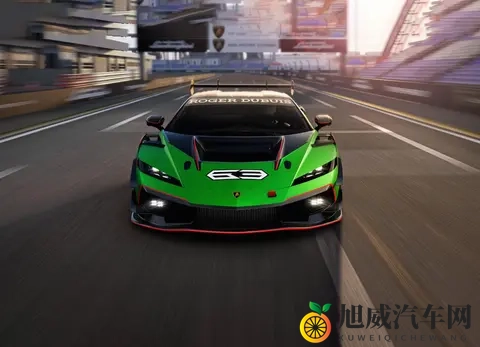 兰博基尼又有新车官图发布，配大尺寸固定式尾翼，40T八缸动力-2