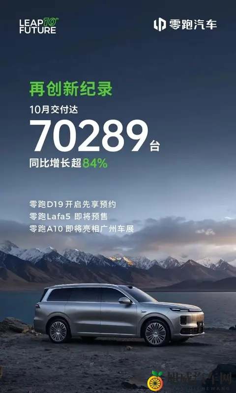 10月新势力品牌销量，零跑突破7万辆，理想仍在下坡路-3