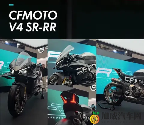 EICMA现场，张雪机车门可罗雀，国际春亮相V4SR-RR-2