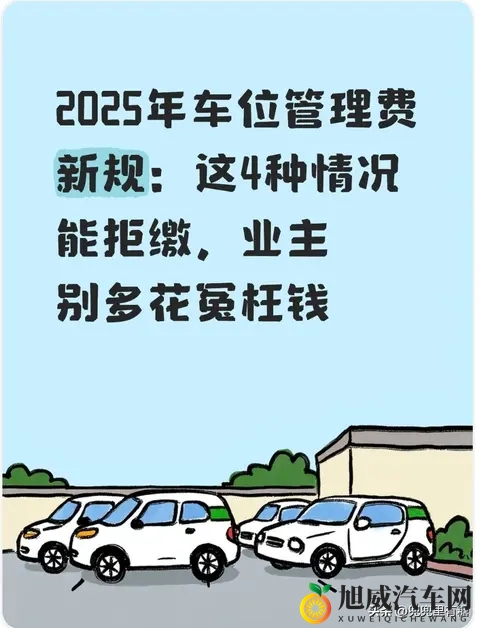2025年车位管理费新规：这4种情况能拒缴，业主别多花冤枉钱-1