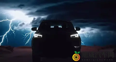 全新丰田Hilux预告图发布，将于11月10日泰国车展正式亮相-1