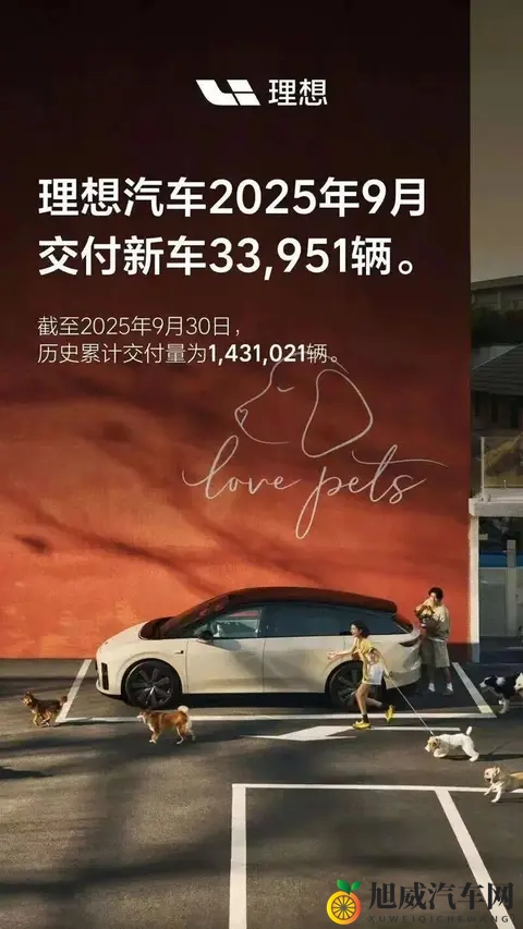 连续5个月同比下滑，理想汽车10月销量31767辆-2