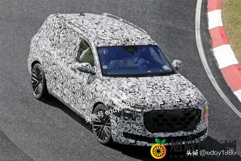 奥迪最强SUV车型SQ9最新路测谍照,夸张巨型格栅与V8涡轮增压引擎-2