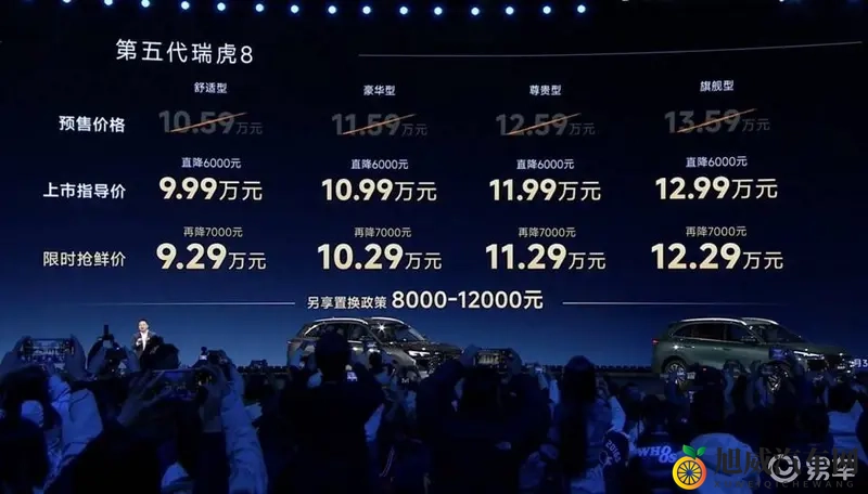 第五代瑞虎8正式上市：三大硬核维度刷新燃油SUV价值标杆-1