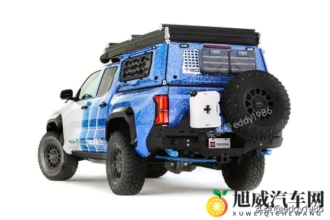 丰田推出塔科马H2越野概念车，氢电混动547匹强劲动力+零排放-3