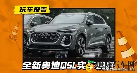 新奥迪Q5L这回疯了吧 连灯光都是活的 根本不像汽车像玩具-3