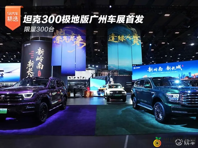 坦克300极地版广州车展首发 限量300台-1
