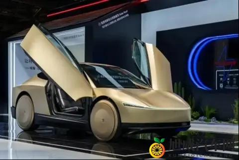 特斯拉Cyber​​cab亮相上海进博会 明年第2季计划量产-1