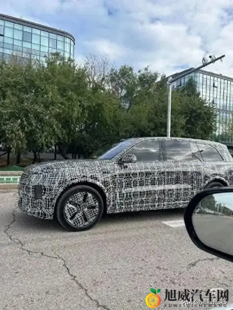 理想L9换代谍照曝光，后轮转向真能解决停车难？-2