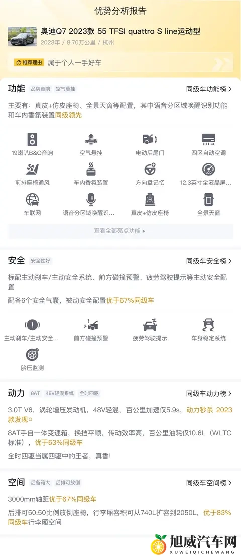 23年2月奥迪Q7，准新一手车，30T V6仅需37万多？-3