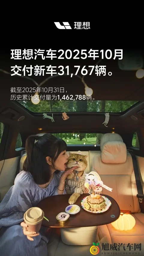 理想汽车10月交付31767辆-1