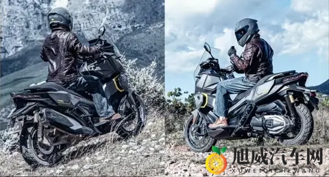 炸裂！无极SR450X双缸ADV踏板杀到，单缸大踏板要集体崩盘？-1