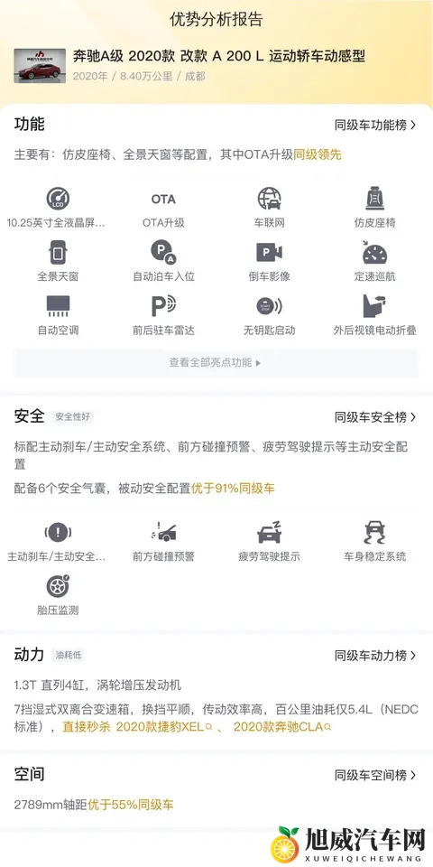 10万出头，圆你奔驰梦！20款A200L运动轿车代步之选-2