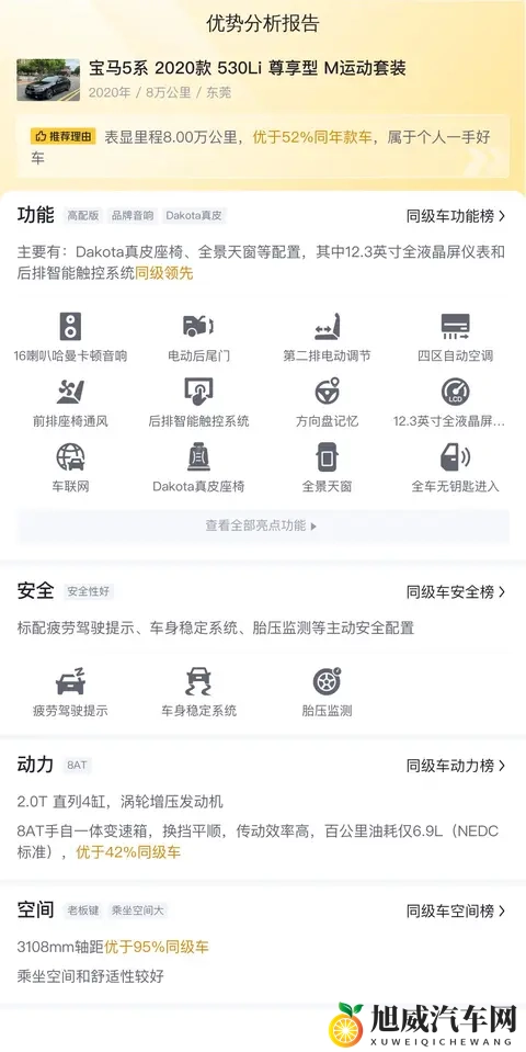 一手20款宝马530Li,8万公里,落地近50万,现在抄底价?-2