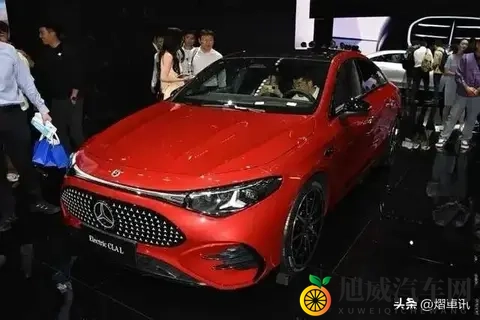 全新奔驰CLA上市 售价249万元 全新外观设计 内配超大屏 续航866公里-1