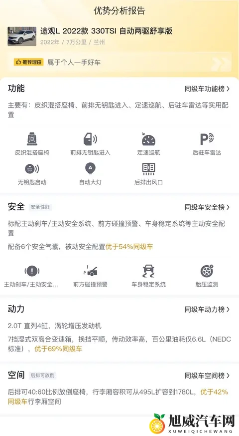 10万多拿下准新途观L，家用代步好选择！-3