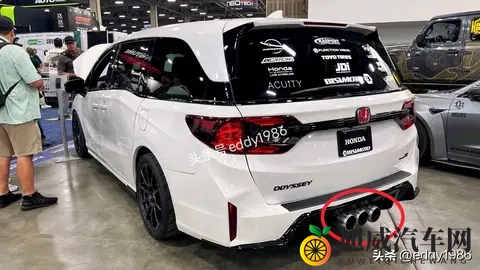 这还是奥德赛吗？超级Type R改装版惊喜亮相，6速手动+550匹马力-3