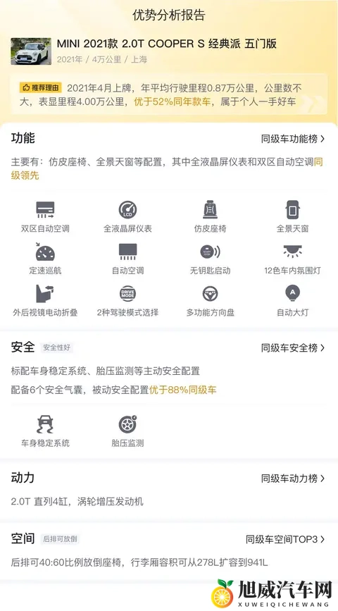 21年MINI COOPER S：白色小钢炮，4万公里正当年-2