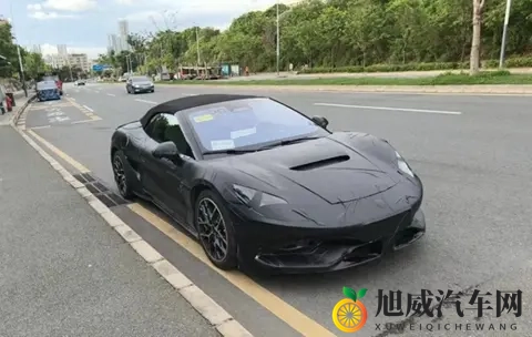 【E汽车】腾势Z敞篷版路试谍照曝光-2