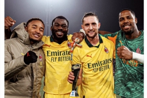 都有贡献！米兰官方社媒赛后晒法国小分队照片