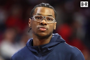 父子联手没啦？詹姆斯小儿子布莱斯大一赛季休战 本赛季尚未出场