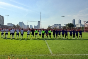 冬训期间最后一场热身赛，辽宁铁人5-1击败暖武里联队