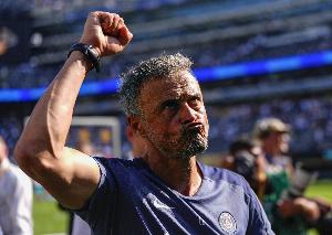 恩里克谈大胜马赛：希望延续这样的表现，登贝莱是与众不同的球员