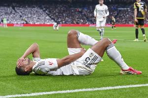 不太妙！记者：贝林厄姆伤势比看起来严重，可能伤缺两个月